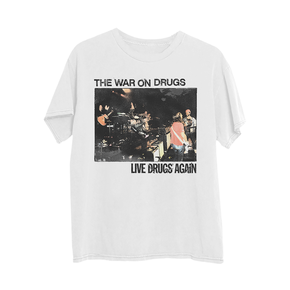 Live Drugs Again Photo Ticketmaster Exclusive Shirt Front