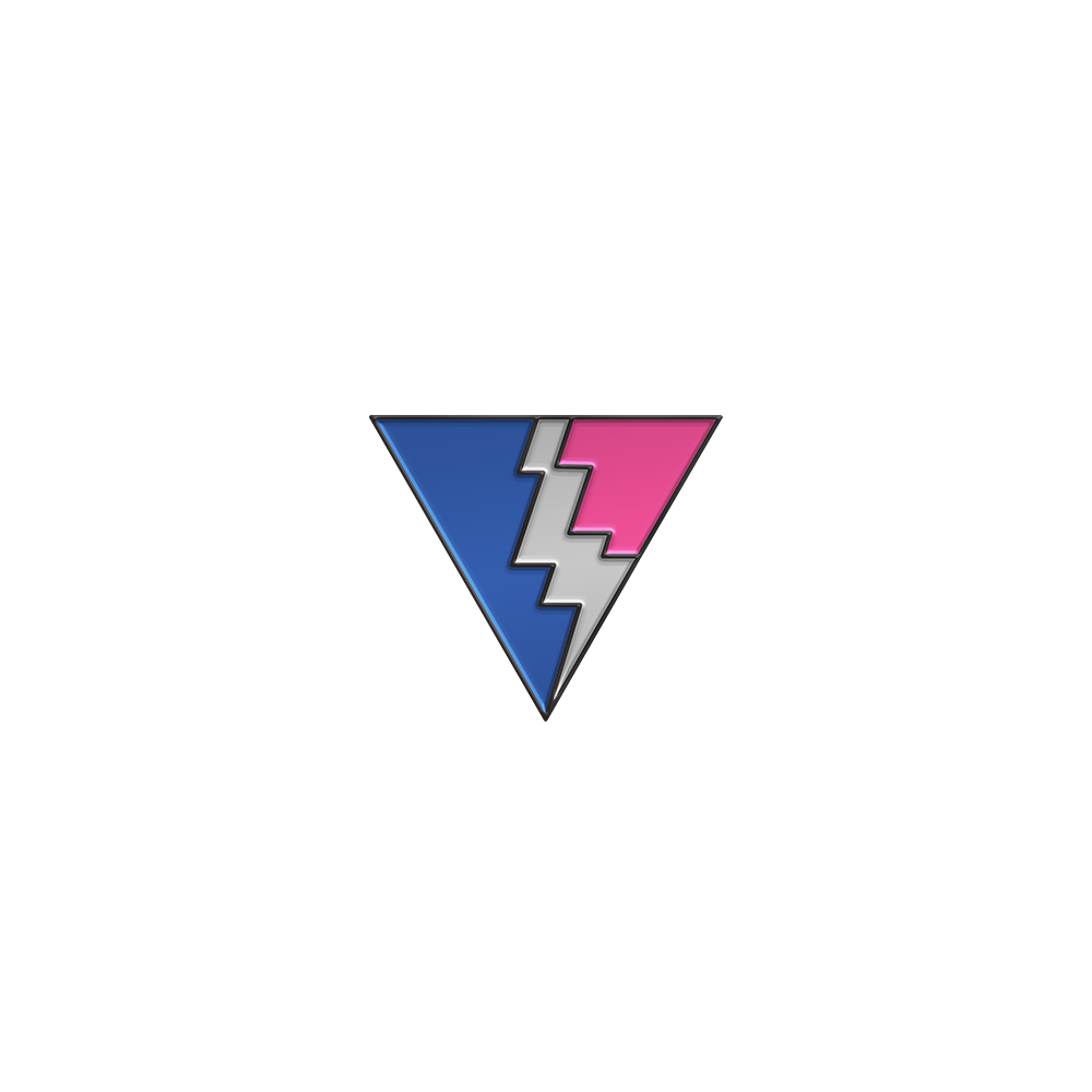Bolt Logo Enamel Pin
