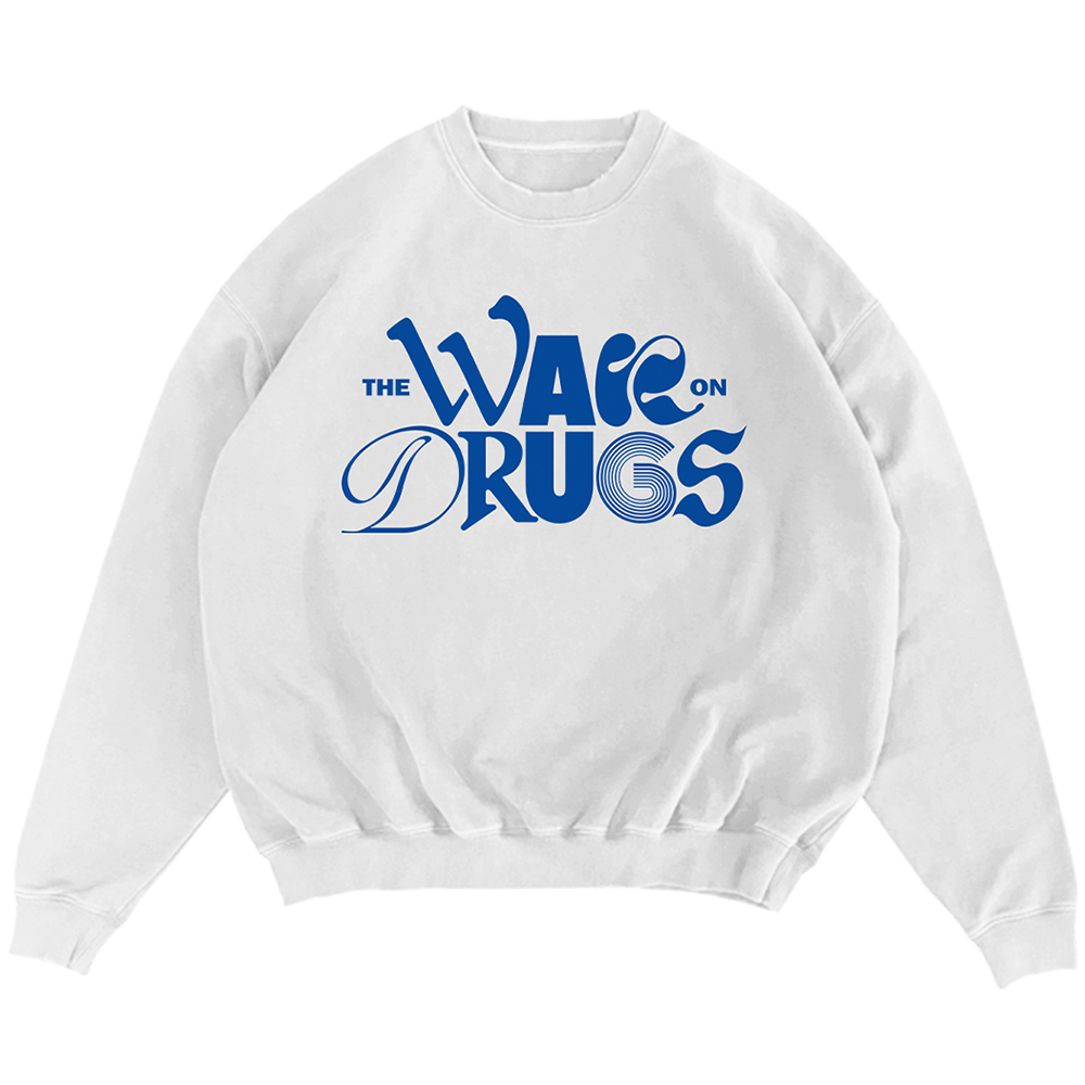 The War On Drugs White Crewneck