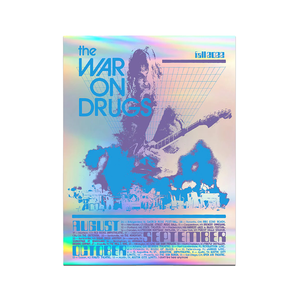 Fall 2022 Tour Holographic Poster