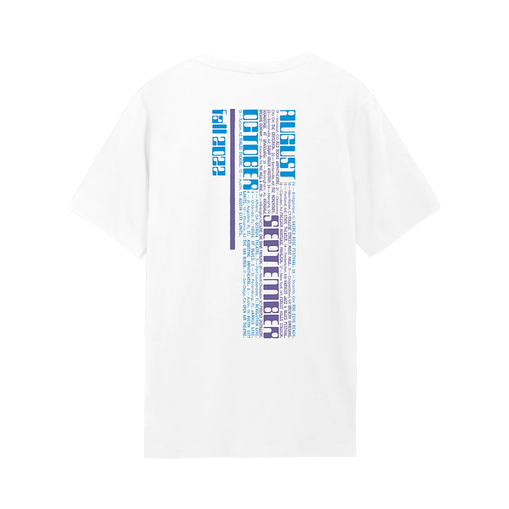 IDLHA Fall 2022 Tour T-Shirt Back