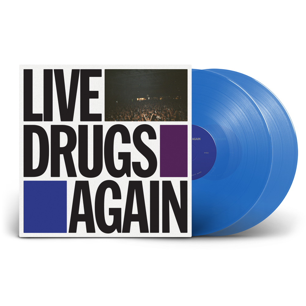 Live Drugs Again 2LP Blue