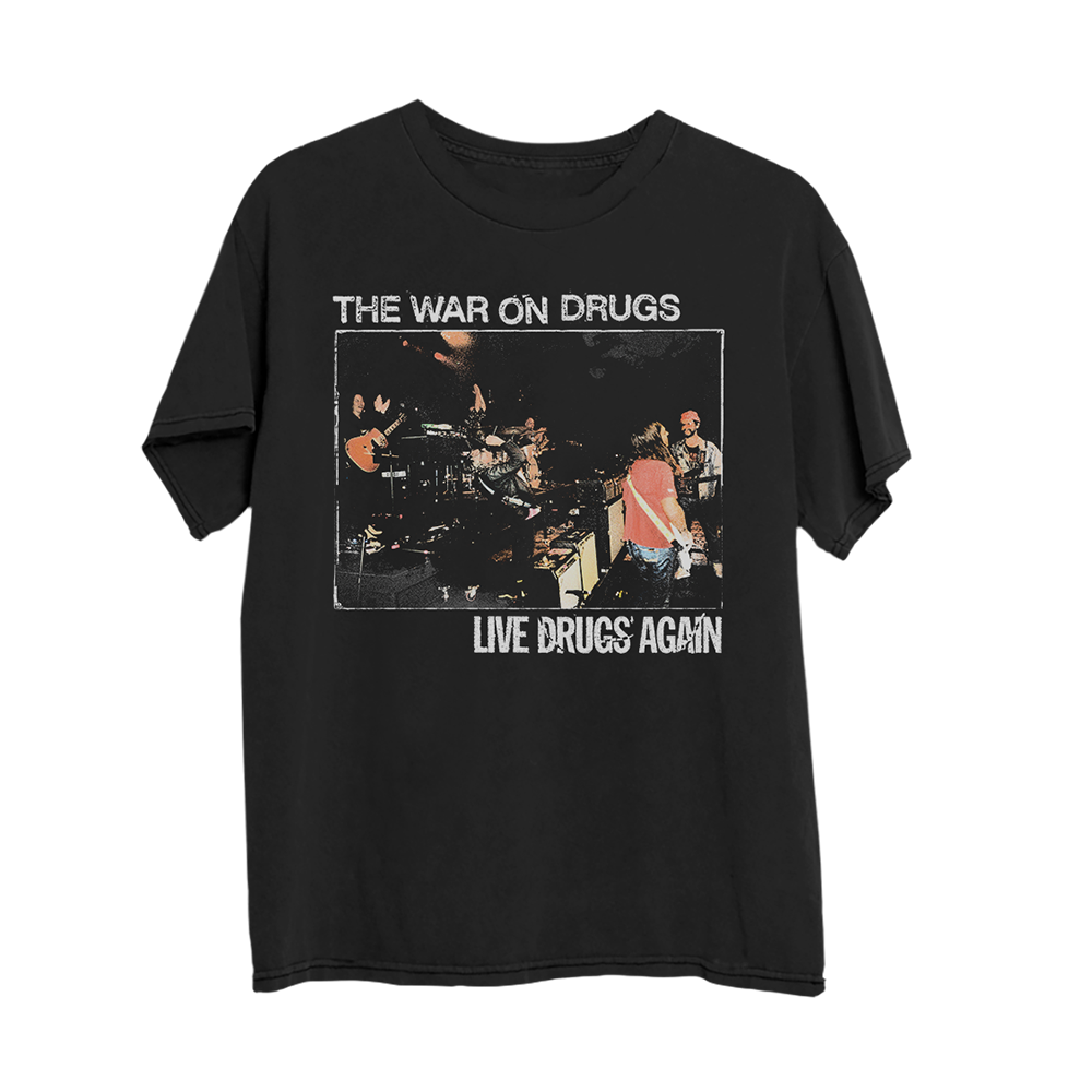 Live Drugs Again Photo T-Shirt (Comfort Colors) Front