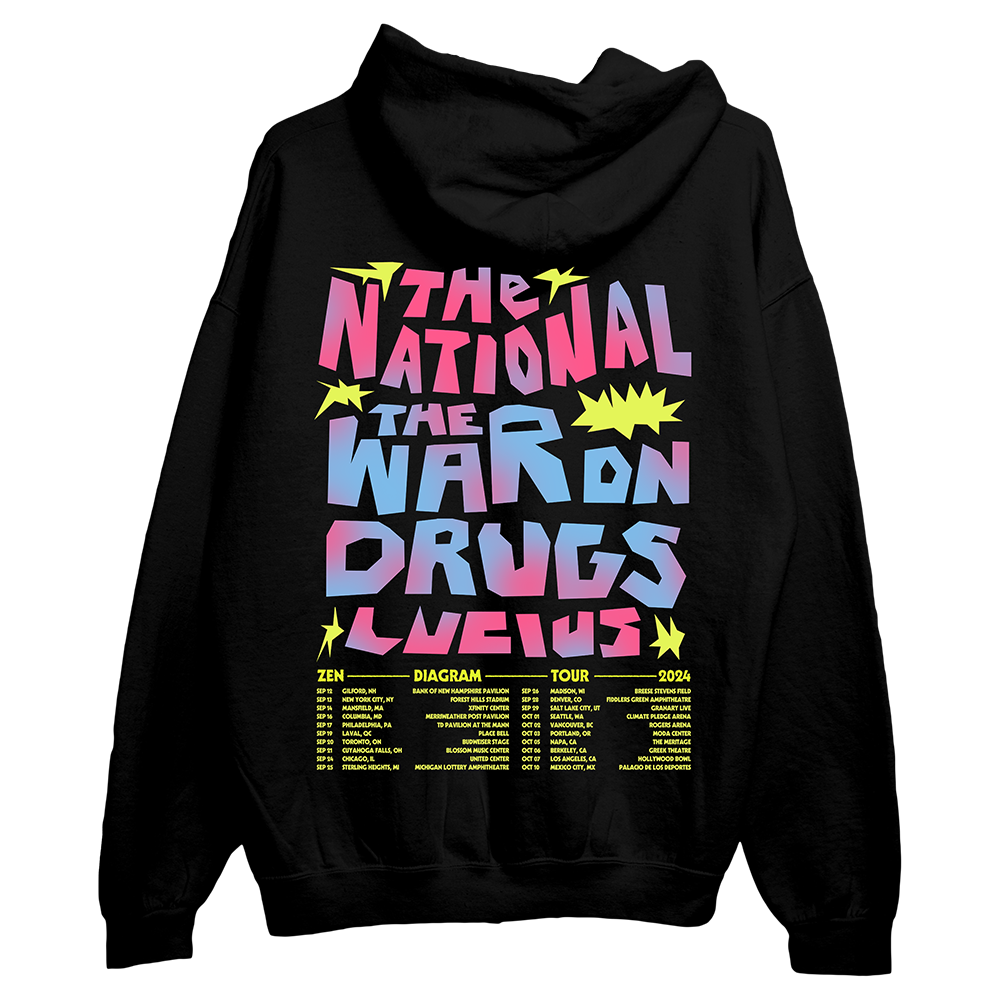 Zen Diagram 2024 Zip-Up Hoodie Back