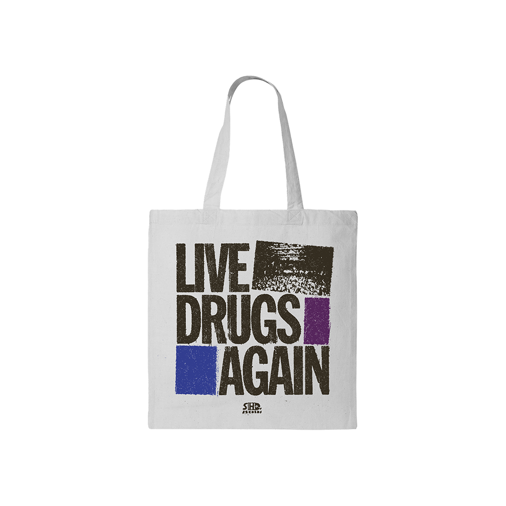 Live Drugs Again Tote Bag Front